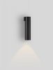 Kinkiet zewnętrzny LED aluminiowy kolor antracyt tuba minimalistyczny nowoczesny podświetlający elewację IP65 JASTELA LE75245 Luces Exclusivas